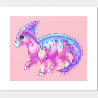 Pastel Parasaurolophus Posters and Art